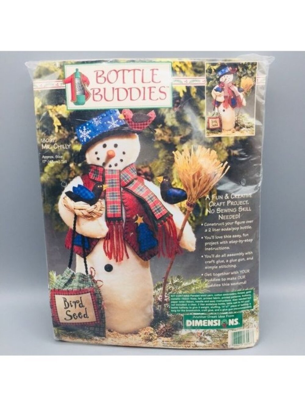 Dimensions Mr. Chilly Bottle Buddies 18097